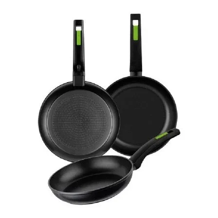 Monix Green Pack 3 Sartenes Aluminio Forjado Ø18cm Ø22cm Ø26cm M481241 Monix Green Pack 3 Sartenes Aluminio Forjado Ø18cm Ø22cm Ø26cm M481241